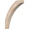 Ekena Millwork 5 1/2"W x 26"D x 34"H Thorton Smooth Knee Brace, Douglas Fir BRC06X26X34THR00SDF - alternate 1